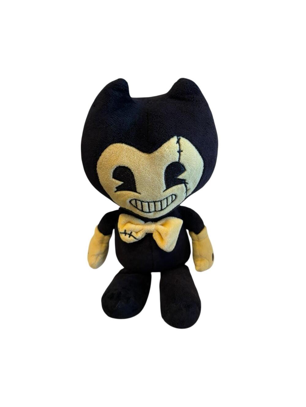 2018 Bendy And the Ink Machine Kids Black Yellow Stuffed Animal Soft Plush Toy